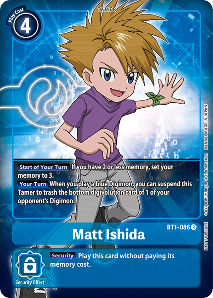 Matt Ishida [BT1-086] (Buy-A-Box Promo) [Release Special Booster Ver.1.0 Promos] | Total Play