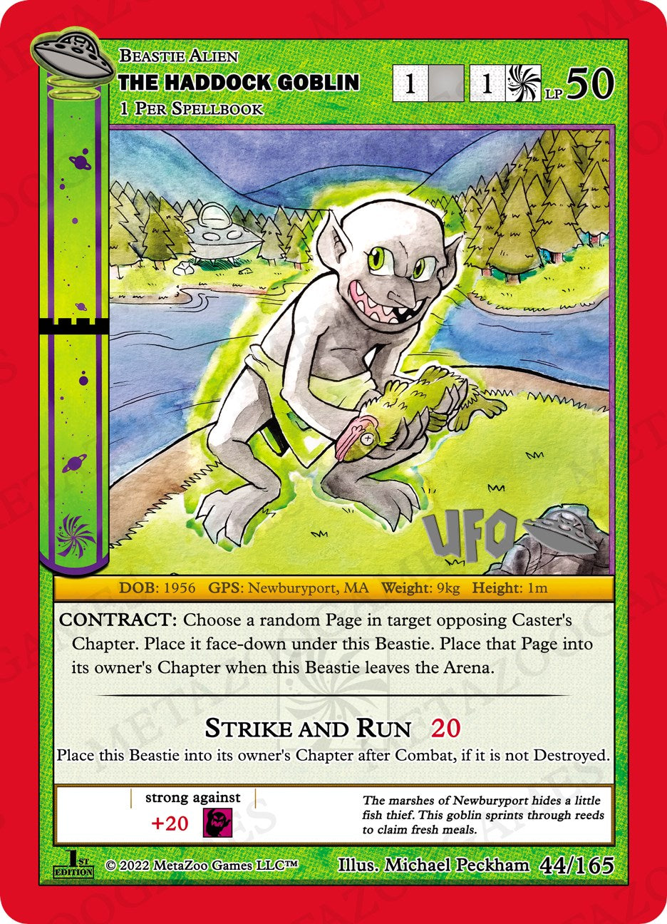 The Haddock Goblin [Cryptid Nation: UFO First Edition Spoiler Pack] | Total Play