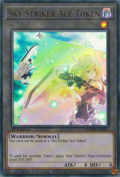 Token: Sky Striker Ace [MAMA-EN013] Ultra Rare | Total Play