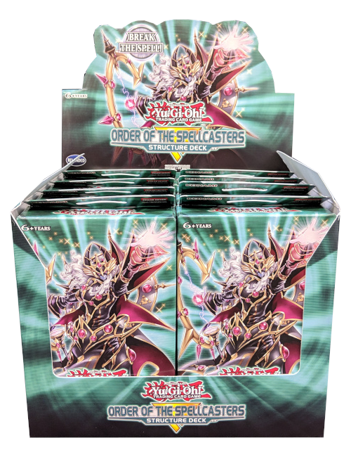 Order of the Spellcasters - Structure Deck Display (1st Edition) | Total Play