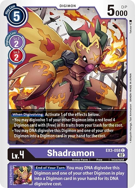 Shadramon [EX3-058] [Revision Pack Cards] | Total Play