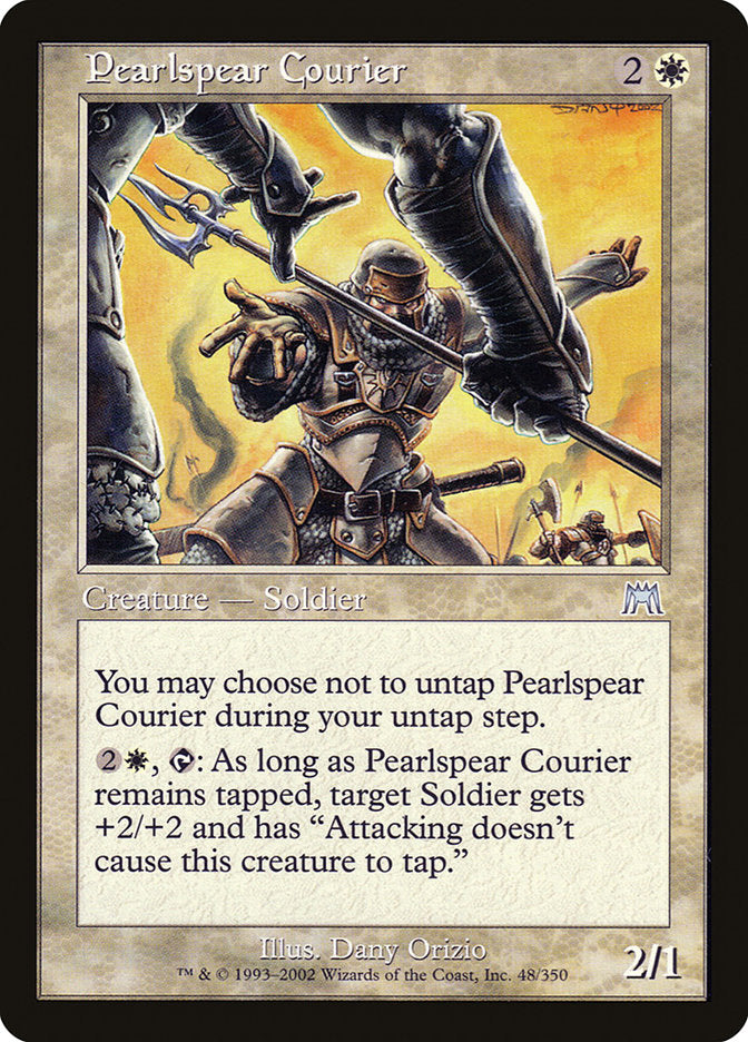 Pearlspear Courier [Onslaught] | Total Play