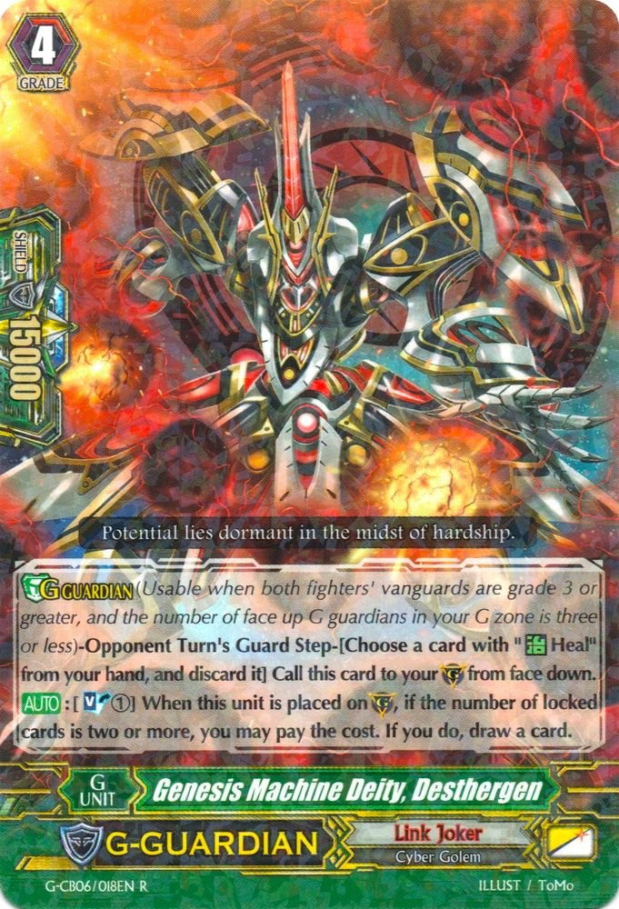 Genesis Machine Deity, Desthergen (G-CB06/018EN) [Rondeau of Chaos and Salvation] | Total Play