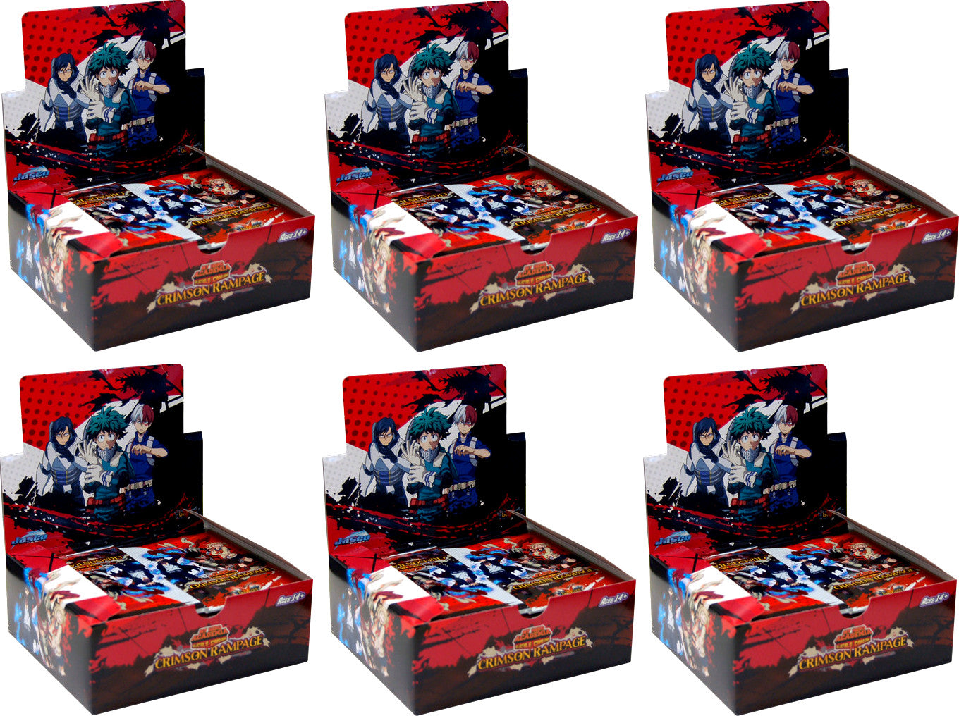 Crimson Rampage - Booster Box Case (Unlimited) | Total Play