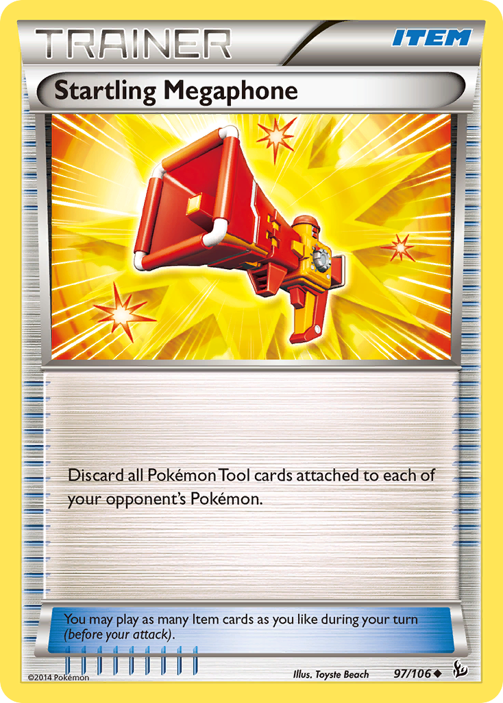 Startling Megaphone (97/106) [XY: Flashfire] | Total Play