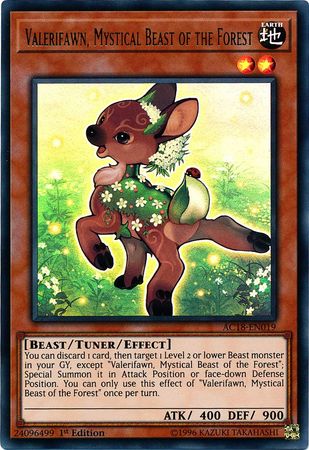 Valerifawn, Mystical Beast of the Forest [AC18-EN019] Ultra Rare | Total Play