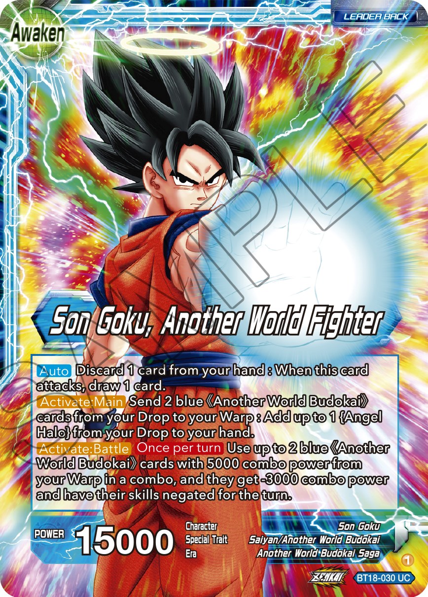 Son Goku // Son Goku, Another World Fighter (BT18-030) [Dawn of the Z-Legends] | Total Play