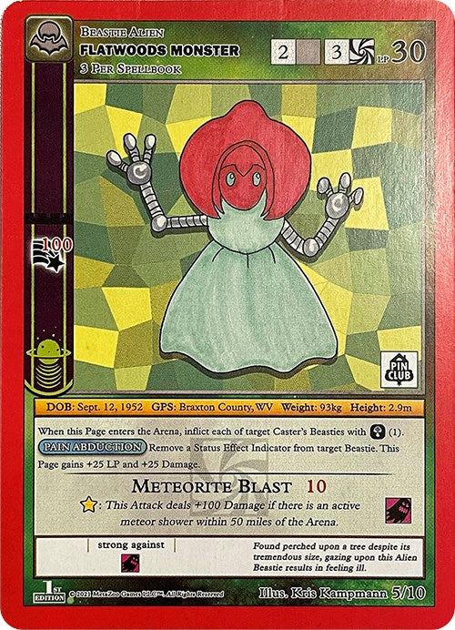 Flatwoods Monster (Cryptid Nation Mystery Collection) [Miscellaneous Promos] | Total Play