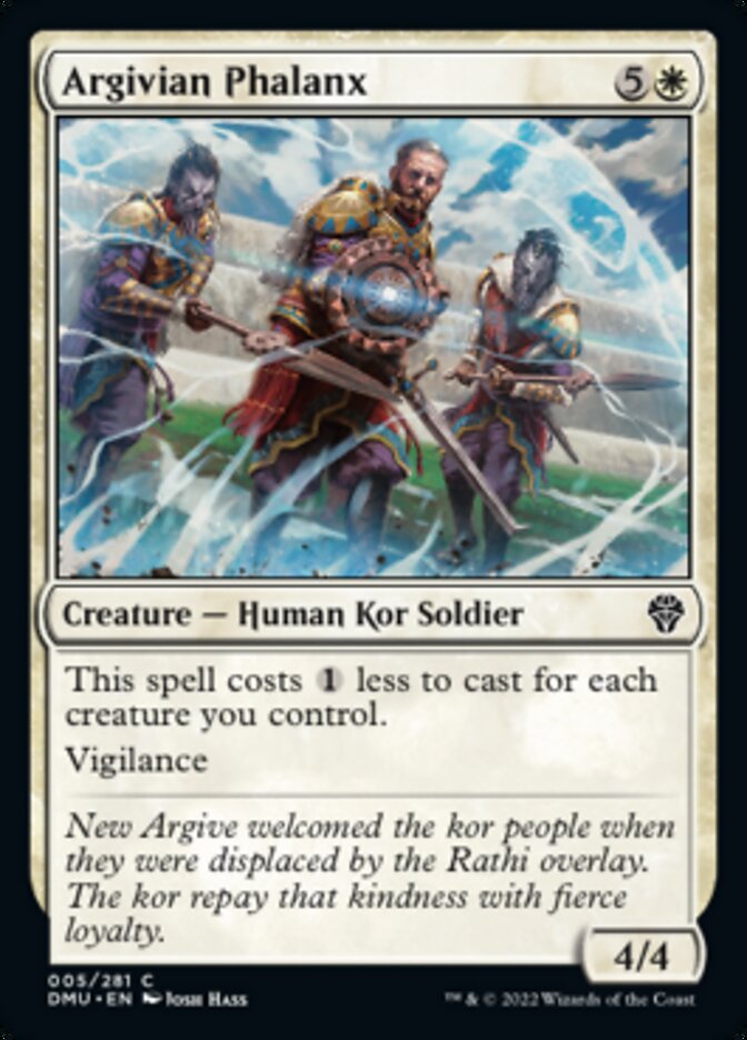 Argivian Phalanx [Dominaria United] | Total Play