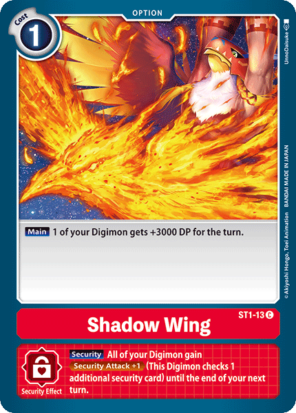 Shadow Wing [ST1-13] [Starter Deck: Gaia Red] | Total Play