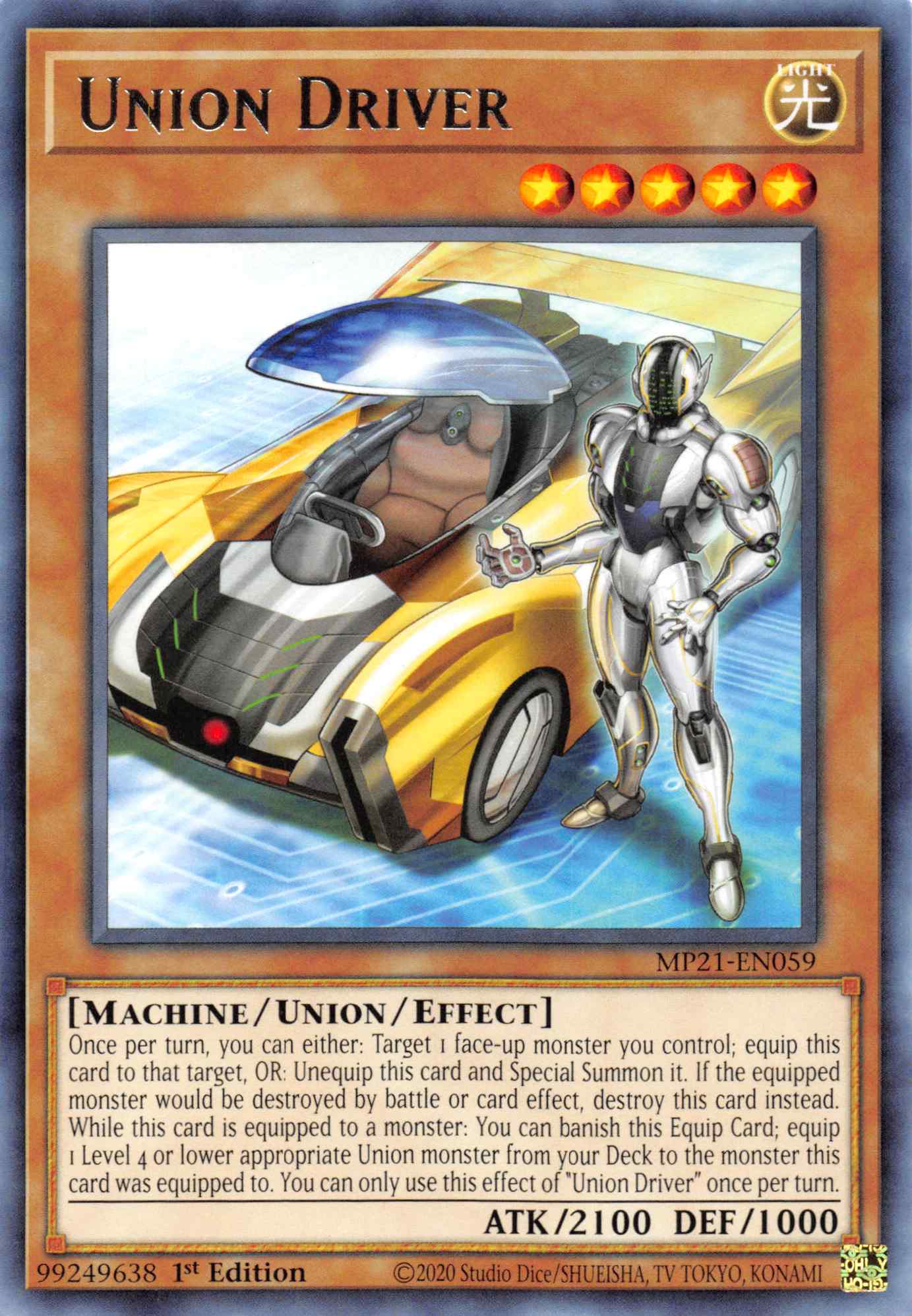 Union Driver [MP21-EN059] Rare | Total Play