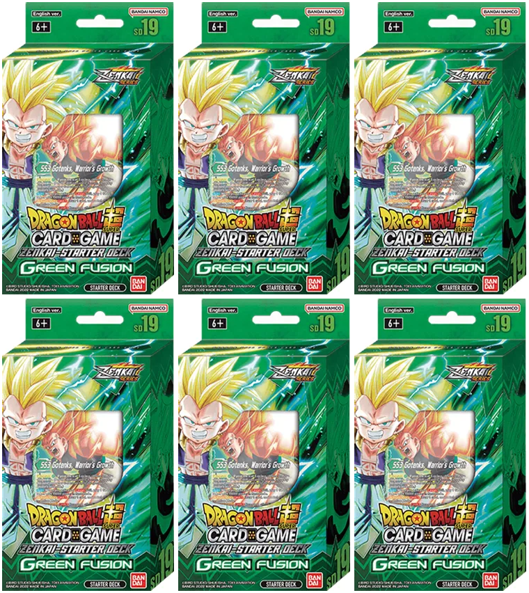 Starter Deck Display [DBS-SD19] - Green Fusion | Total Play