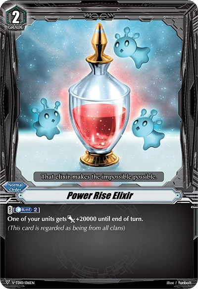 Power Rise Elixir (V-TD10/016EN) [Chronojet] | Total Play