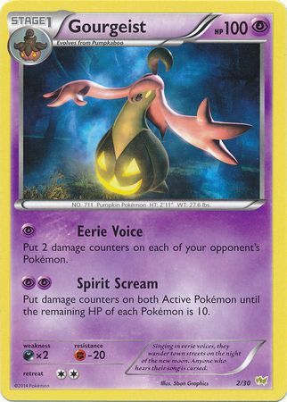 Gourgeist (2/30) [XY: Trainer Kit - Noivern] | Total Play