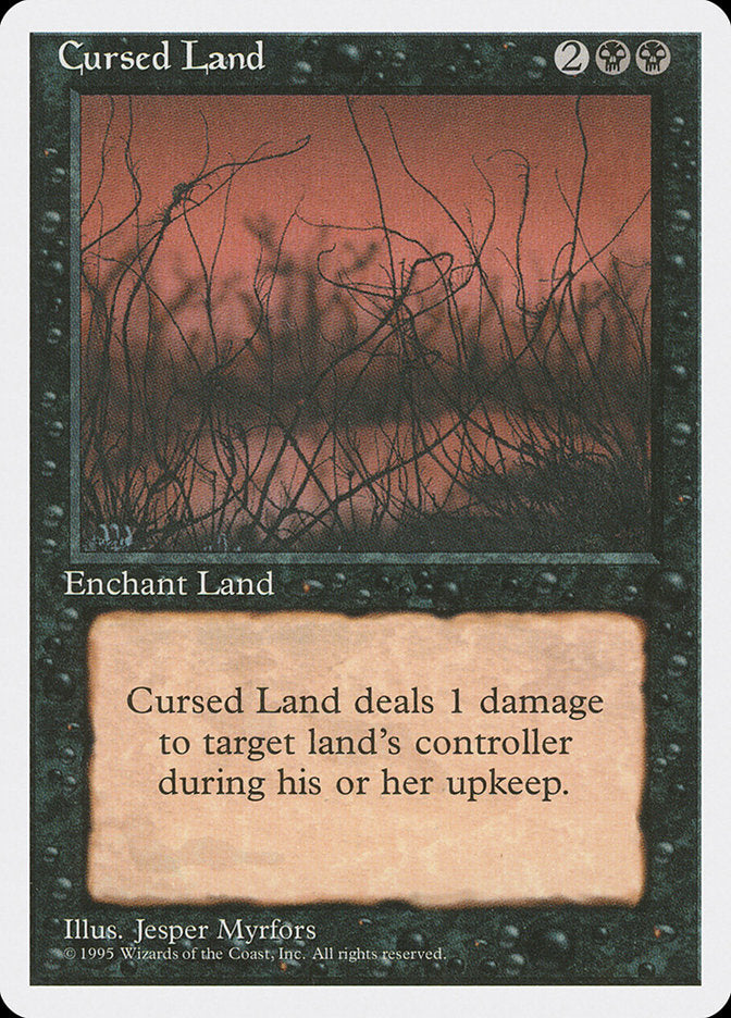 Cursed Land [Fourth Edition] | Total Play