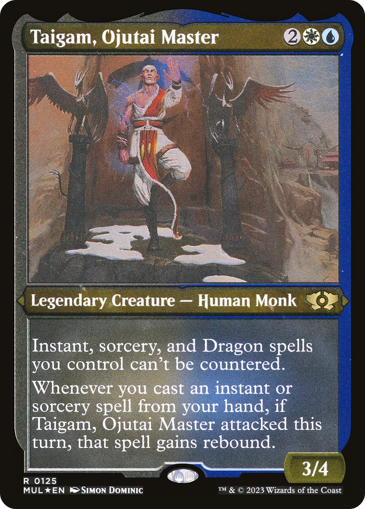 Taigam, Ojutai Master (Foil Etched) [Multiverse Legends] | Total Play