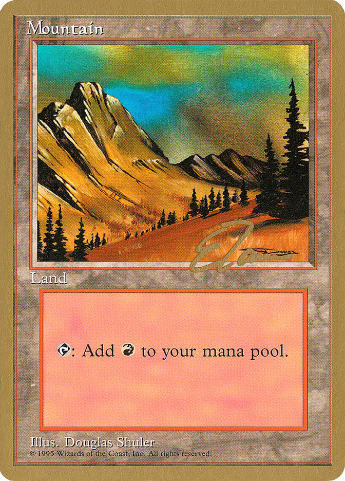 Mountain (et375) (Eric Tam) [Pro Tour Collector Set] | Total Play