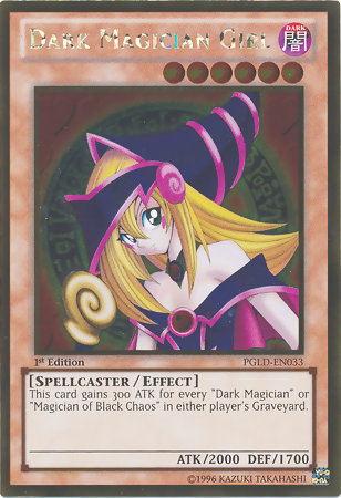Dark Magician Girl [PGLD-EN033] Gold Rare | Total Play