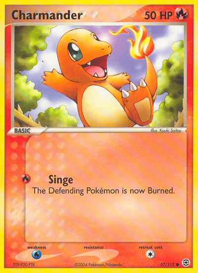 Charmander (57/112) [EX: FireRed & LeafGreen] | Total Play