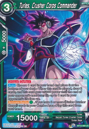 Turles, Crusher Corps Commander (BT12-069) [Vicious Rejuvenation] | Total Play