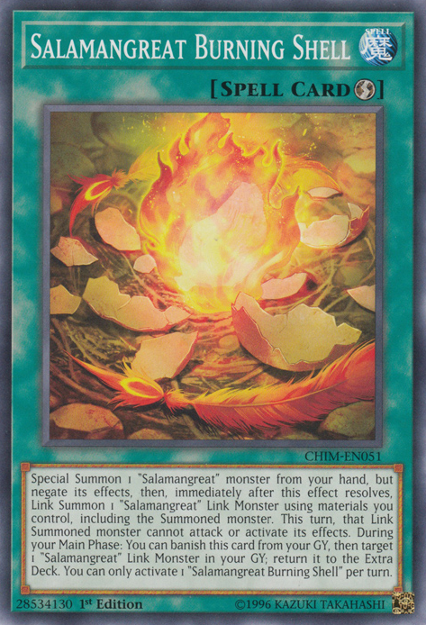 Salamangreat Burning Shell [CHIM-EN051] Common | Total Play