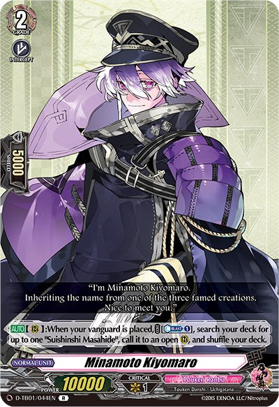Minamoto Kiyomaro (D-TB01/044EN) [Touken Ranbu: ONLINE 2021] | Total Play
