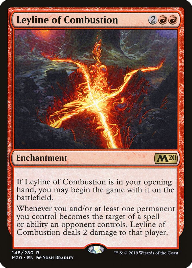 Leyline of Combustion [Core Set 2020] | Total Play