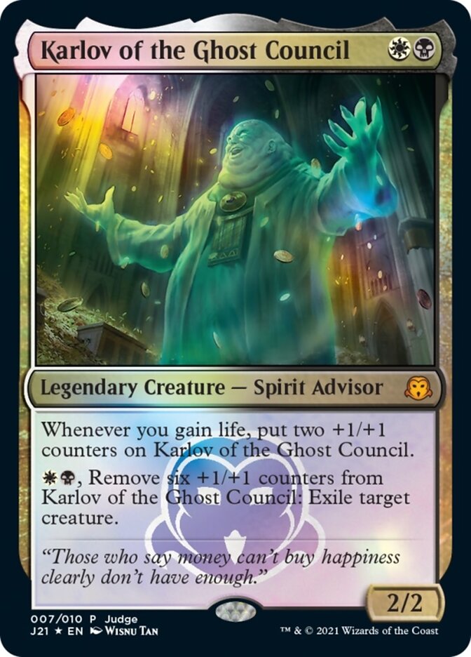 Karlov of the Ghost Council [Judge Gift Cards 2021] | Total Play