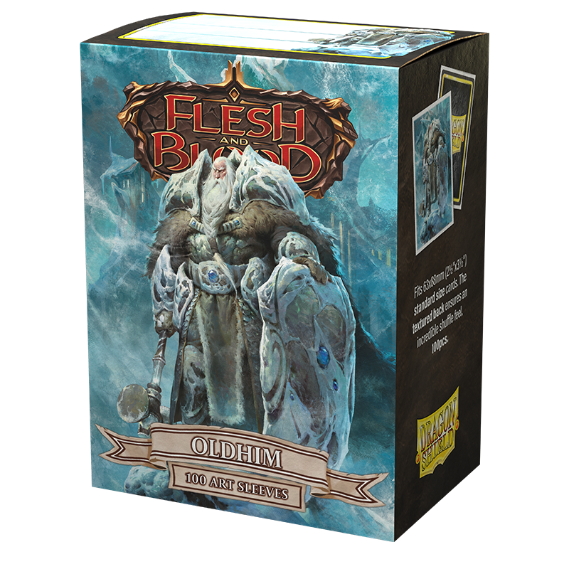 Dragon Shield: Standard 100ct Art Sleeves - Flesh and Blood (Oldhim) | Total Play