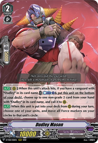 Dudley Mason (D-VS01/051EN) [V Clan Collection Vol.1] | Total Play