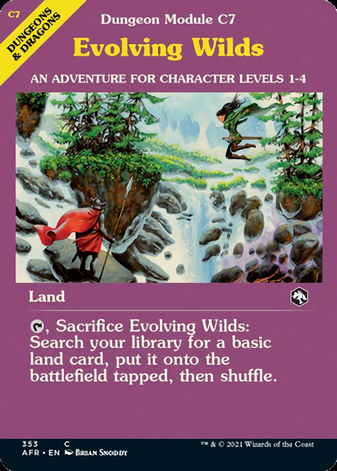 Evolving Wilds (Dungeon Module) [Dungeons & Dragons: Adventures in the Forgotten Realms] | Total Play