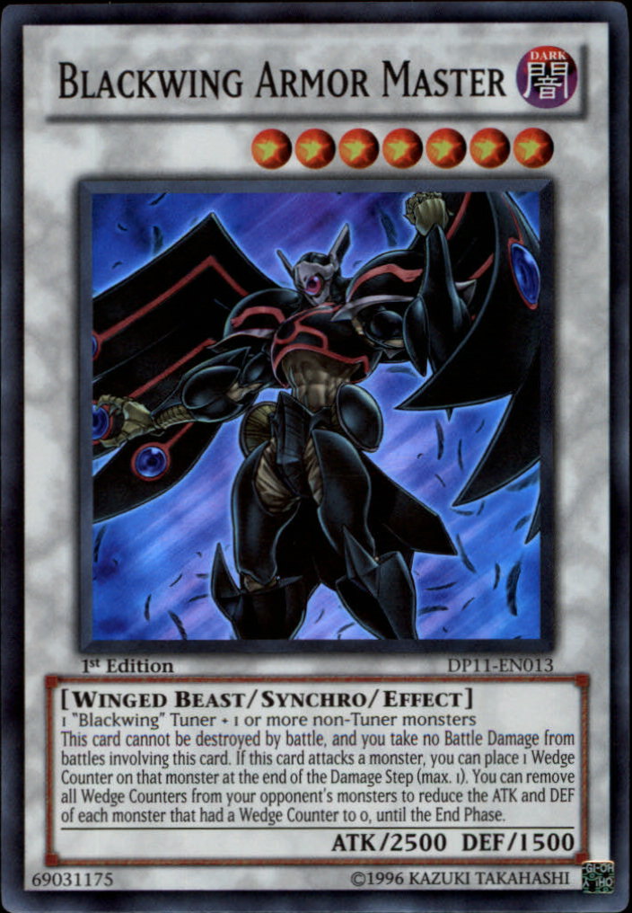 Blackwing Armor Master [DP11-EN013] Super Rare | Total Play