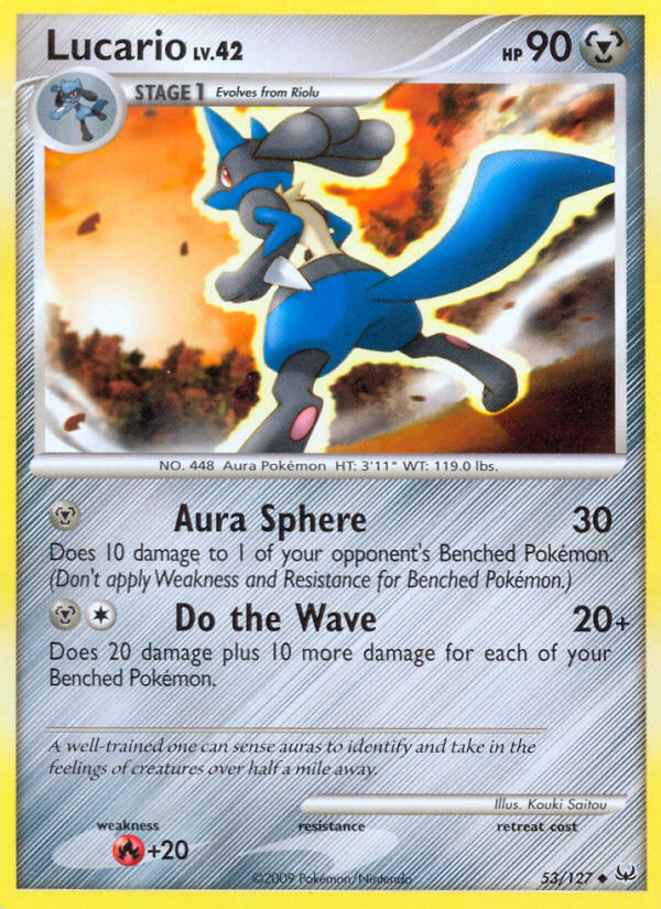 Lucario (53/127) [Platinum: Base Set] | Total Play