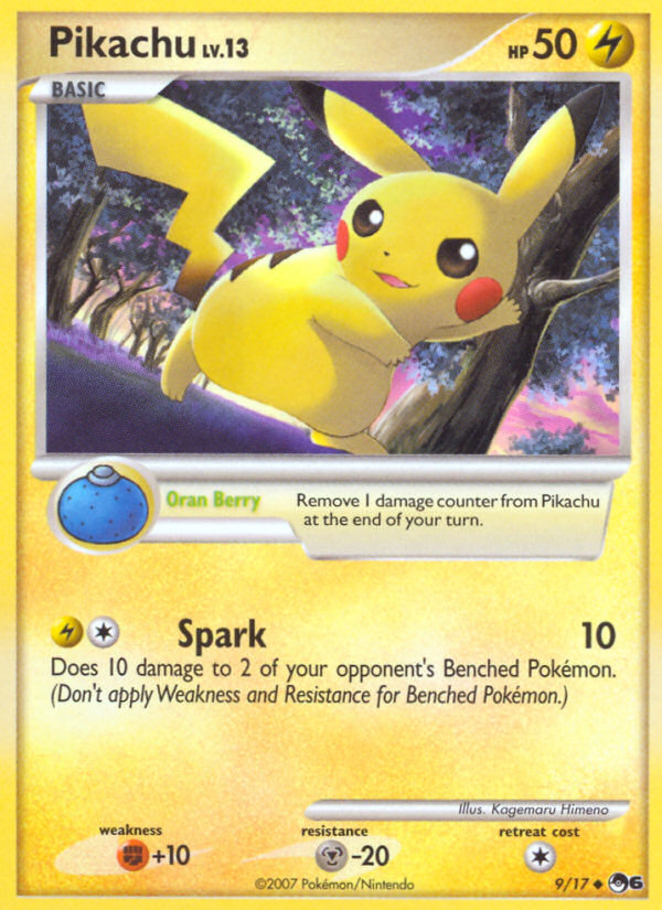 Pikachu (9/17) [POP Series 6] | Total Play