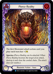 Pierce Reality (Blue) [EVR143] (Everfest)  1st Edition Rainbow Foil | Total Play