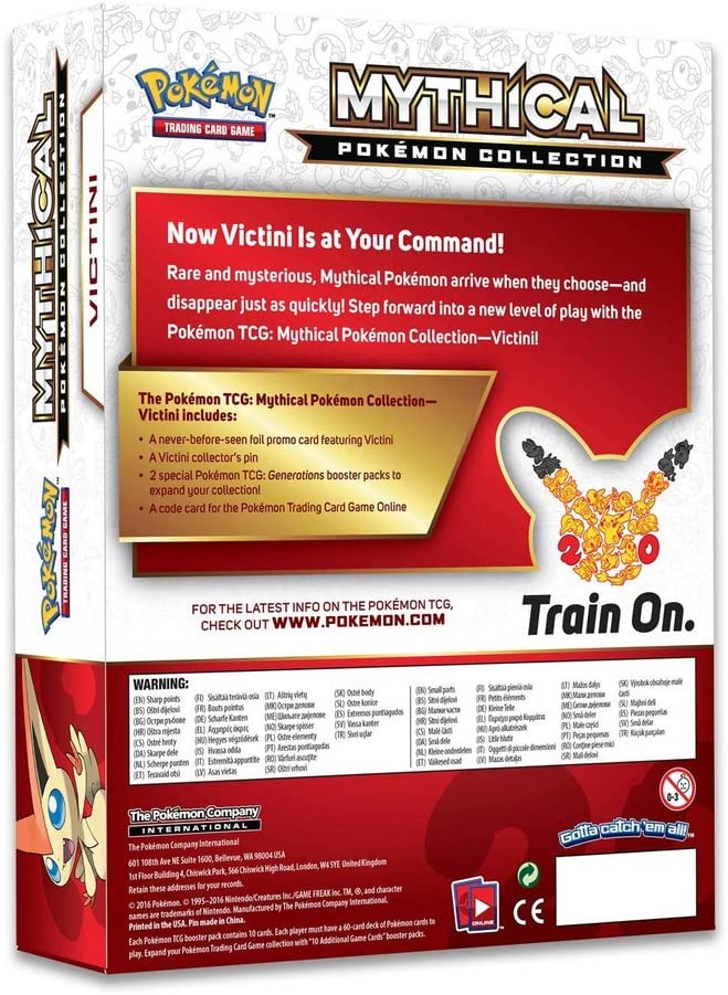 Generations - Mythical Pokemon Collection Case (Victini) | Total Play