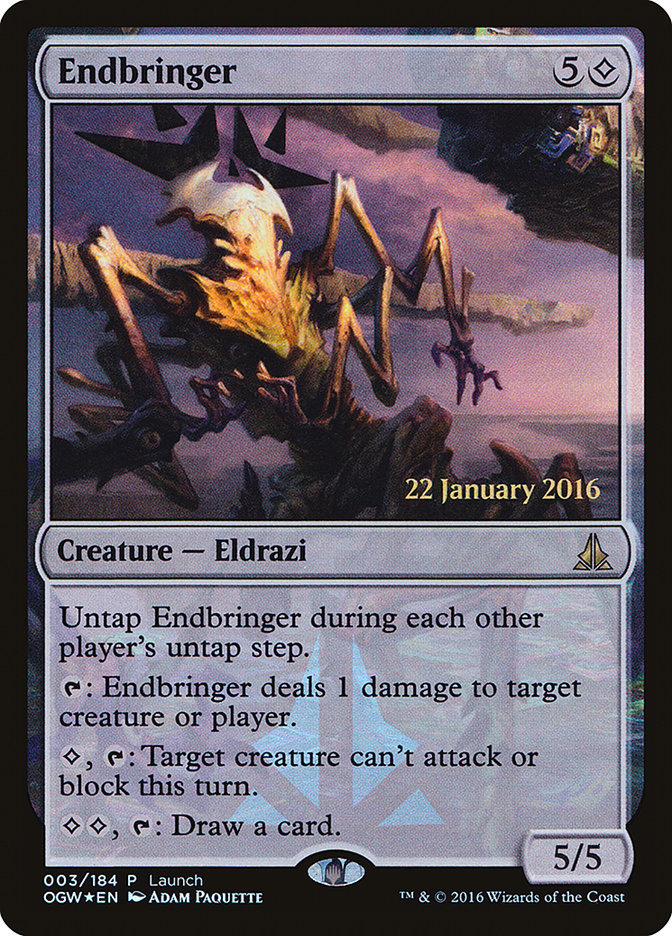 Endbringer (Prerelease) [Oath of the Gatewatch Promos] | Total Play