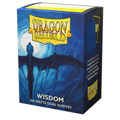 Dragon Shield: Standard 100ct Sleeves - Wisdom (Dual Matte) | Total Play