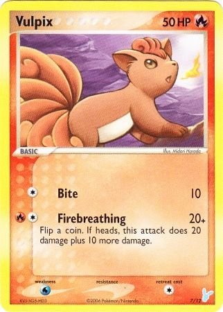 Vulpix (7/12) [EX: Trainer Kit 2 - Minun] | Total Play