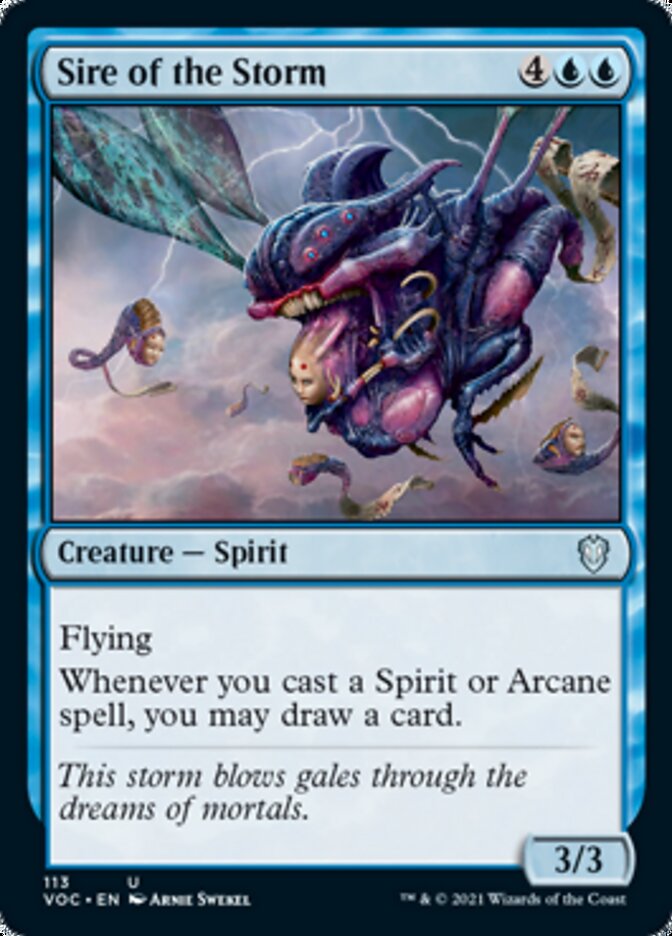 Sire of the Storm [Innistrad: Crimson Vow Commander] | Total Play