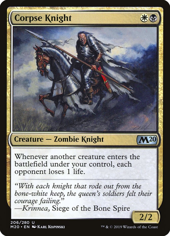 Corpse Knight [Core Set 2020] | Total Play