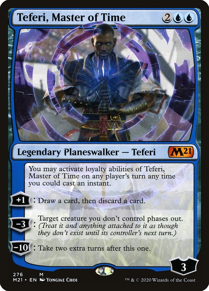Teferi, Master of Time (276) [Core Set 2021] | Total Play
