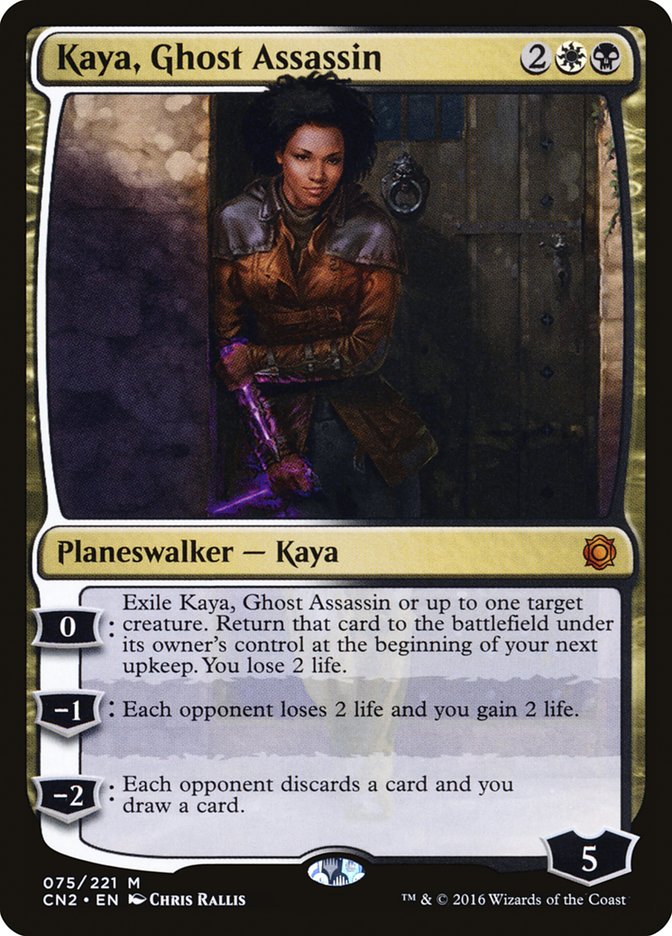 Kaya, Ghost Assassin (075/221) [Conspiracy: Take the Crown] | Total Play