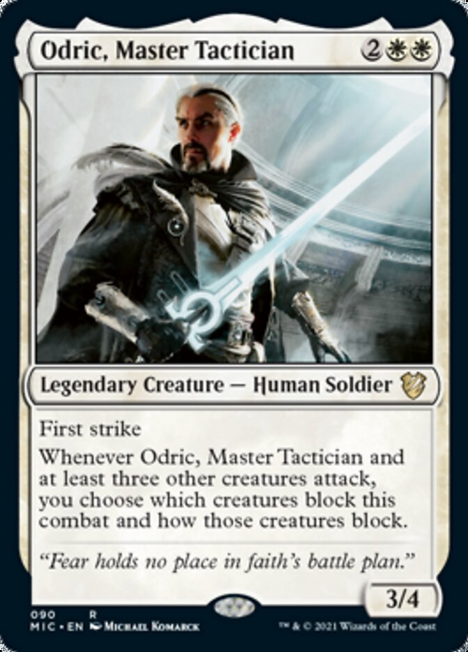 Odric, Master Tactician [Innistrad: Midnight Hunt Commander] | Total Play