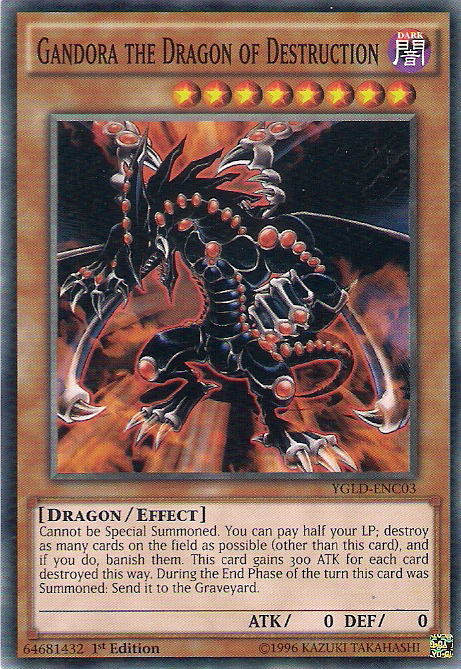 Gandora the Dragon of Destruction [YGLD-ENC03] Common | Total Play