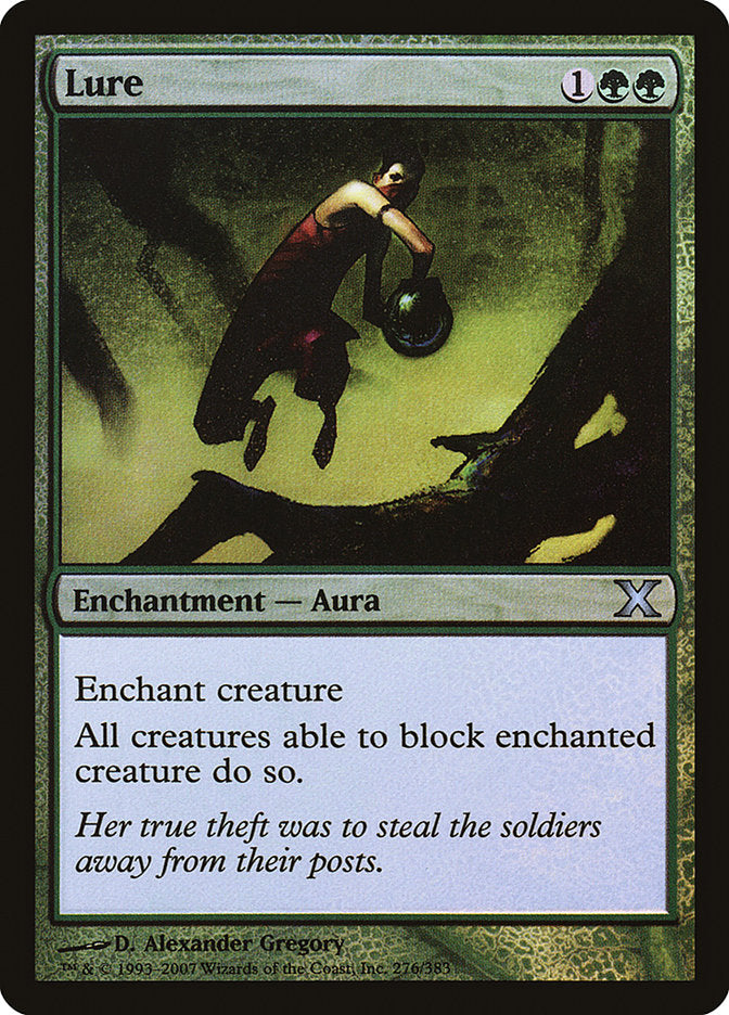 Lure (Premium Foil) [Tenth Edition] | Total Play