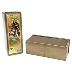 Dragon Shield: Four-Compartment Deck Box - Gold | Total Play