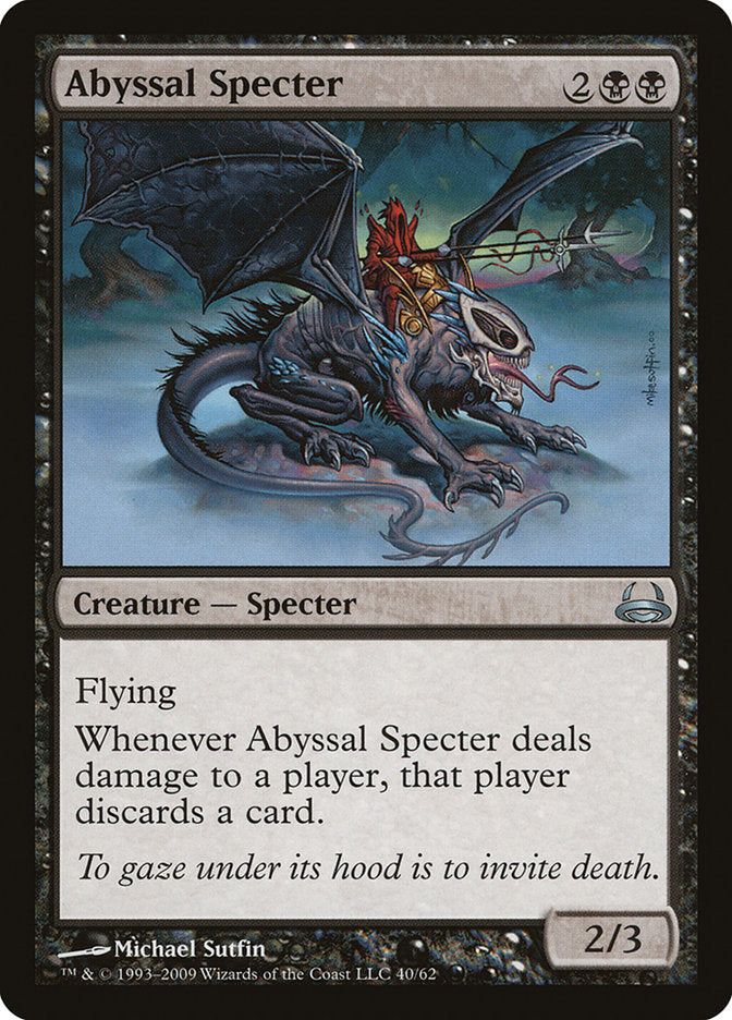 Abyssal Specter [Duel Decks: Divine vs. Demonic] | Total Play