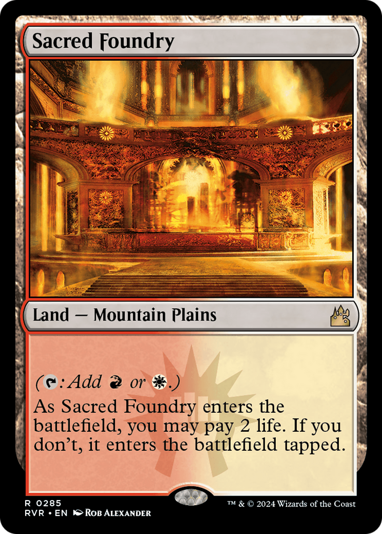Sacred Foundry [Ravnica Remastered] | Total Play