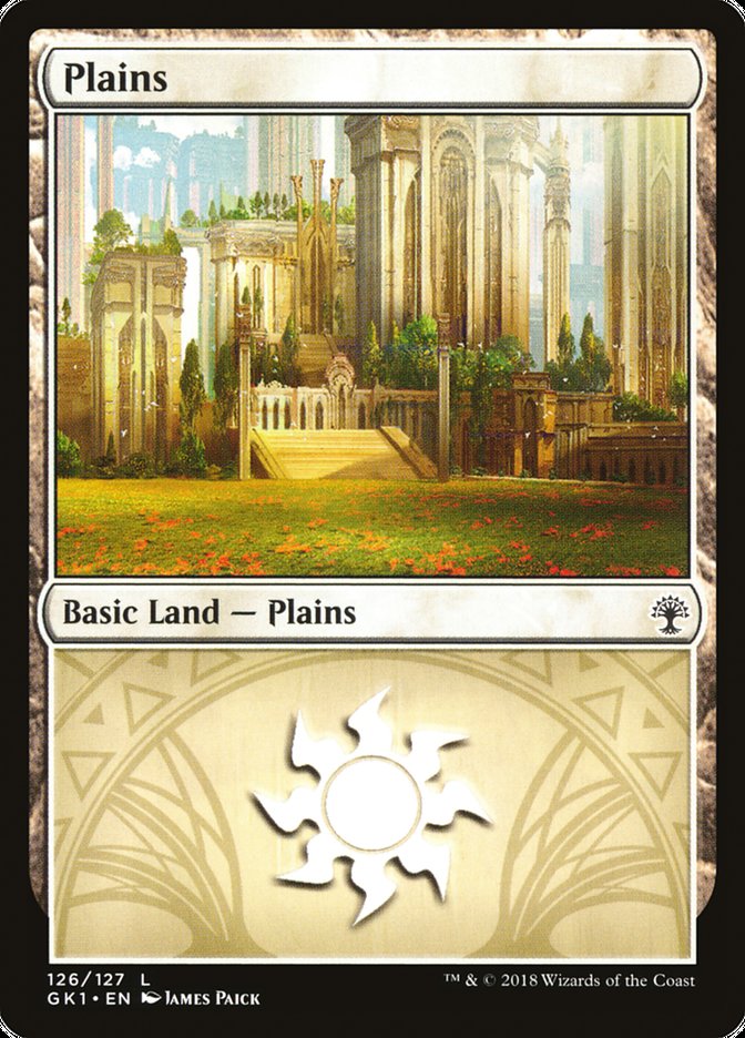 Plains (126) [Guilds of Ravnica Guild Kit] | Total Play